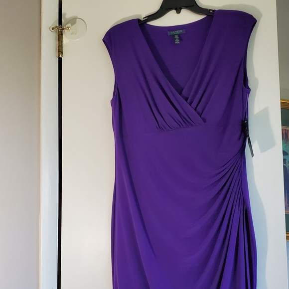 Ralph Lauren Ruched Dress - Picture 3 of 8